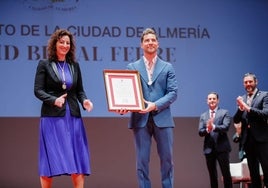 David Bisbal, Hijo Predilecto de la Ciudad de Almería: «Daré mi vida entera por mi tierra hasta mi muerte»