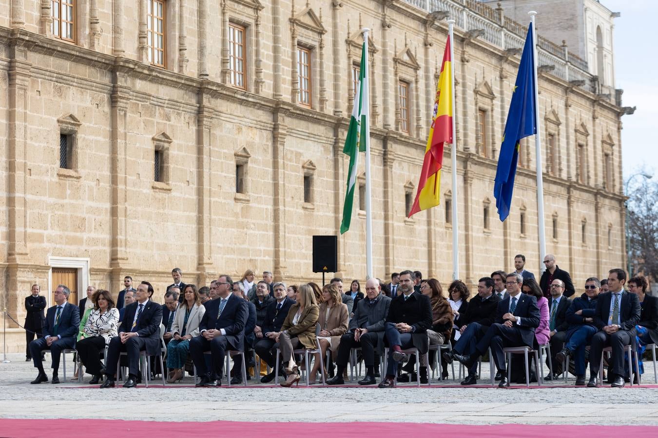 Acto institucional de celebración del 28F en el Parlamento de Andalucía