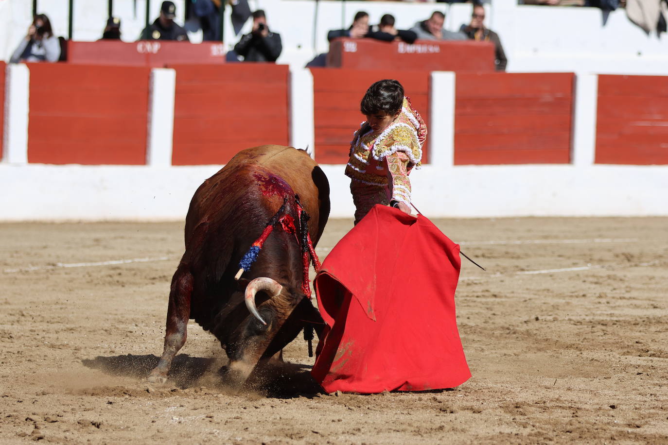 El triunfo de Manuel Román en su debú con picadores, en imágenes