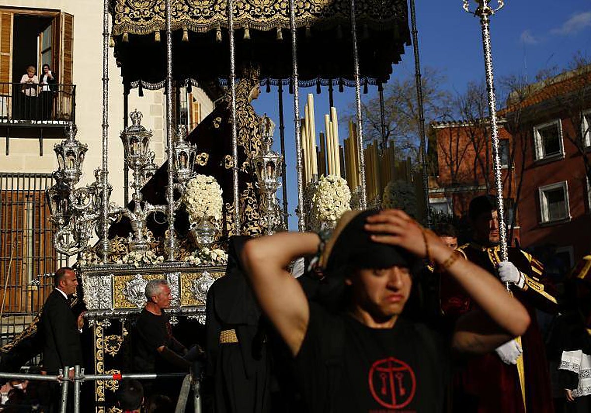 Procesión de la María Santísima Inmaculada, el Domingo de Ramos de 2019