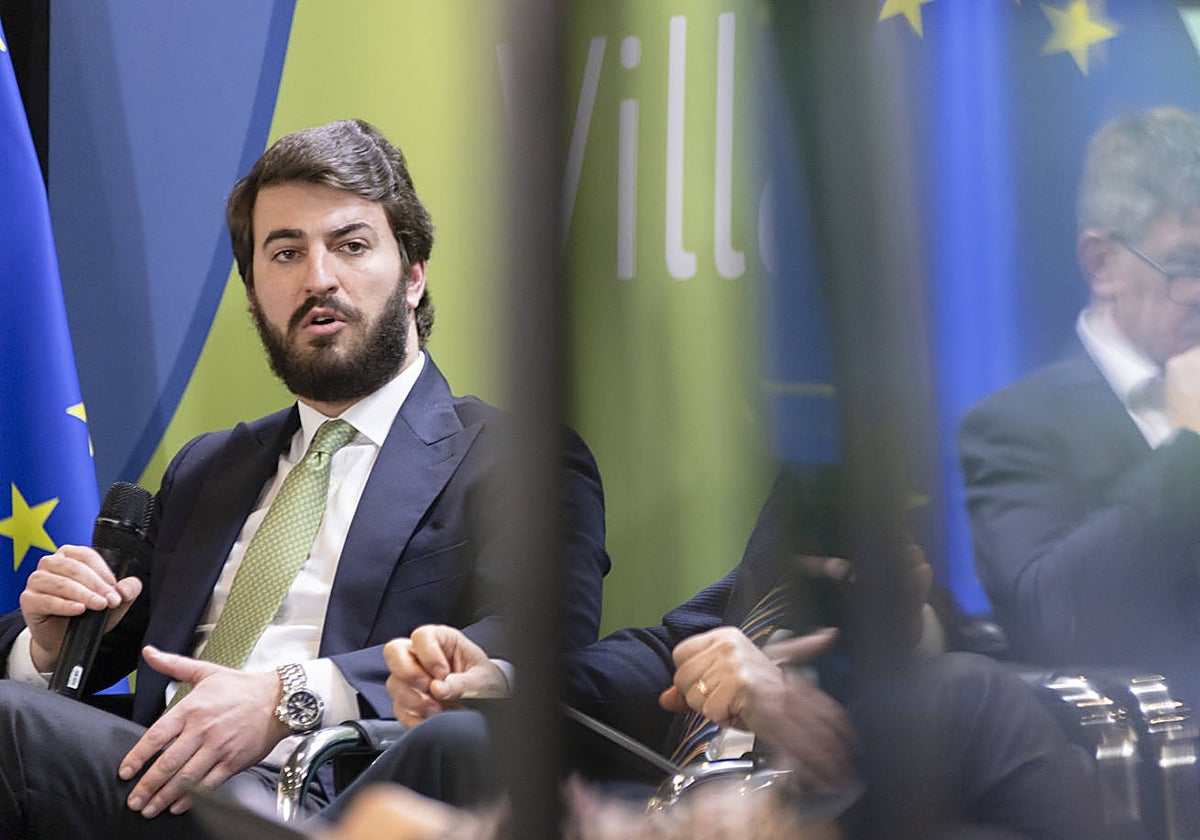 Gallardo, durante su intervención en el European Startup Village Forum, en Bruselas