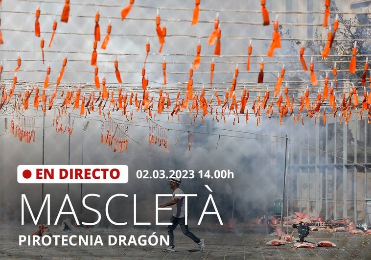 Revive la Mascletà del jueves 2 de marzo de las Fallas 2023 de Valencia