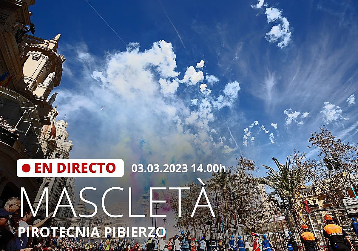 Revive la Mascletà del viernes 3 de marzo de las Fallas 2023 de Valencia