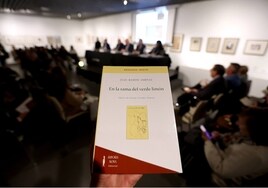 La presentación del libro de Juan Ramón Jiménez 'En la rama del verde limón' en Córdoba, en imágenes