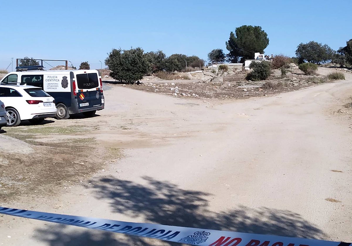 La Policía Nacional, en el lugar de los hechos