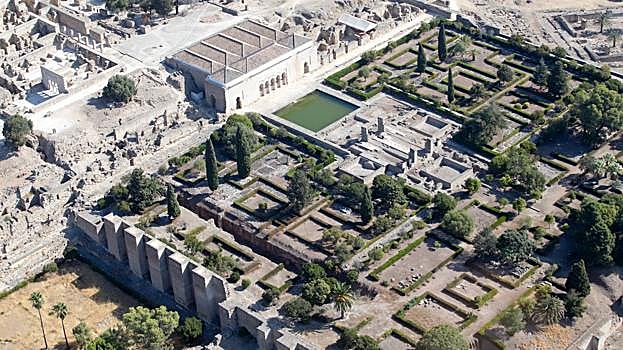 Vista aérea de Medina Azahara