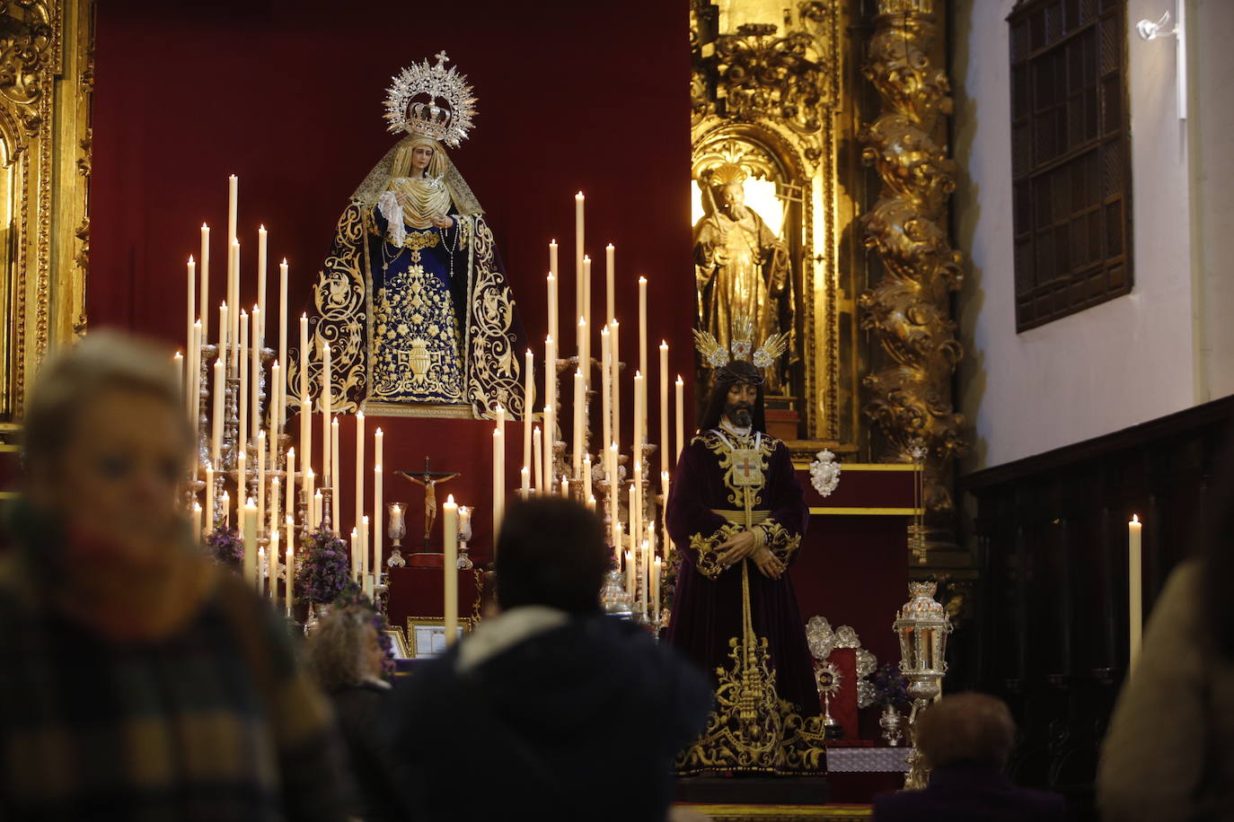 Las veneraciones del primer viernes de marzo en Córdoba, en imágenes