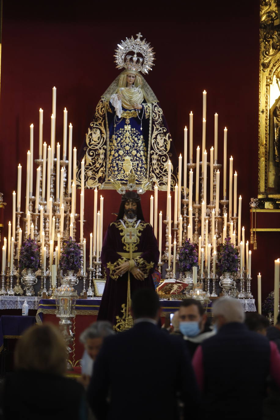 Las veneraciones del primer viernes de marzo en Córdoba, en imágenes