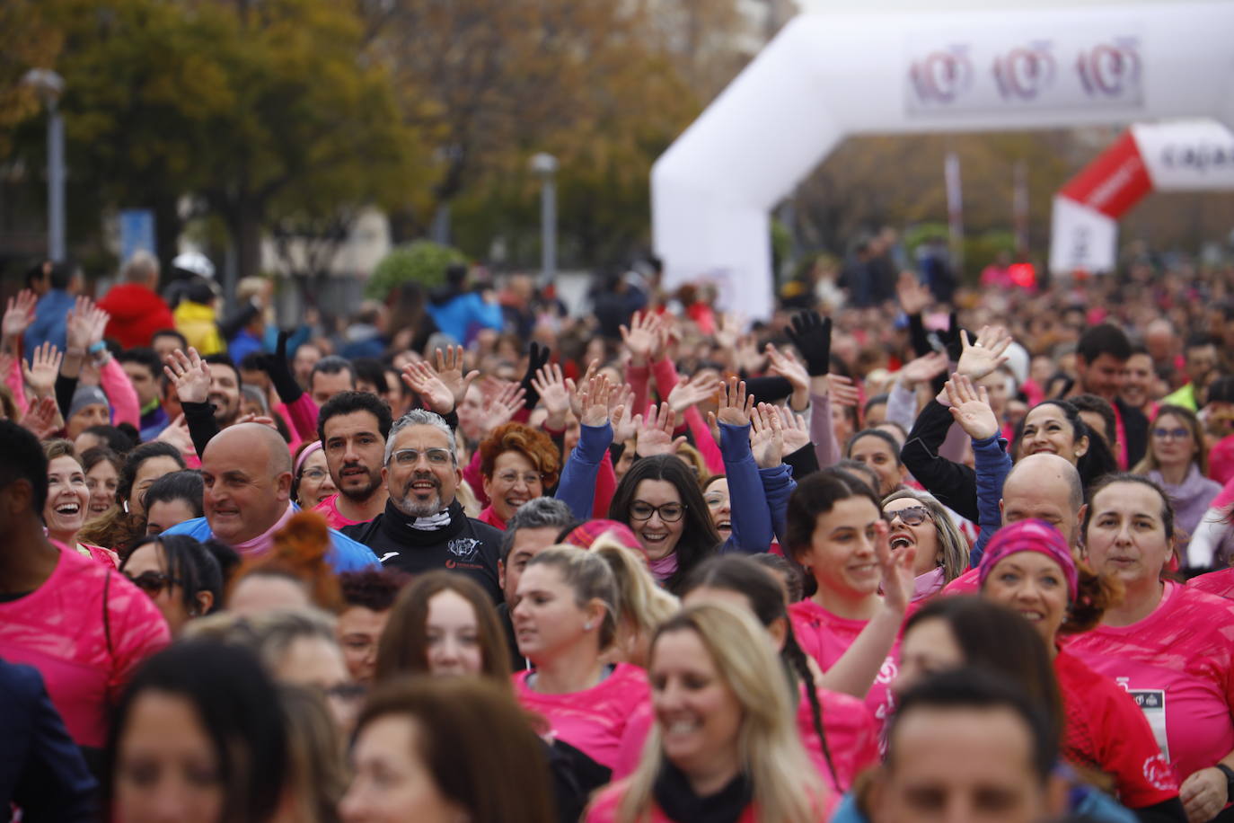 La populosa &#039;Pink Running&#039; en Córdoba, en imágenes