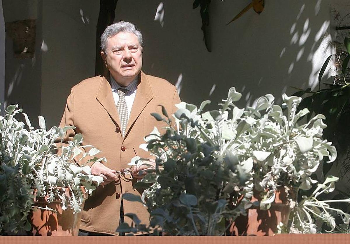 José Aguilar de Dios posa para ABC en una entrevista concedida en 2007