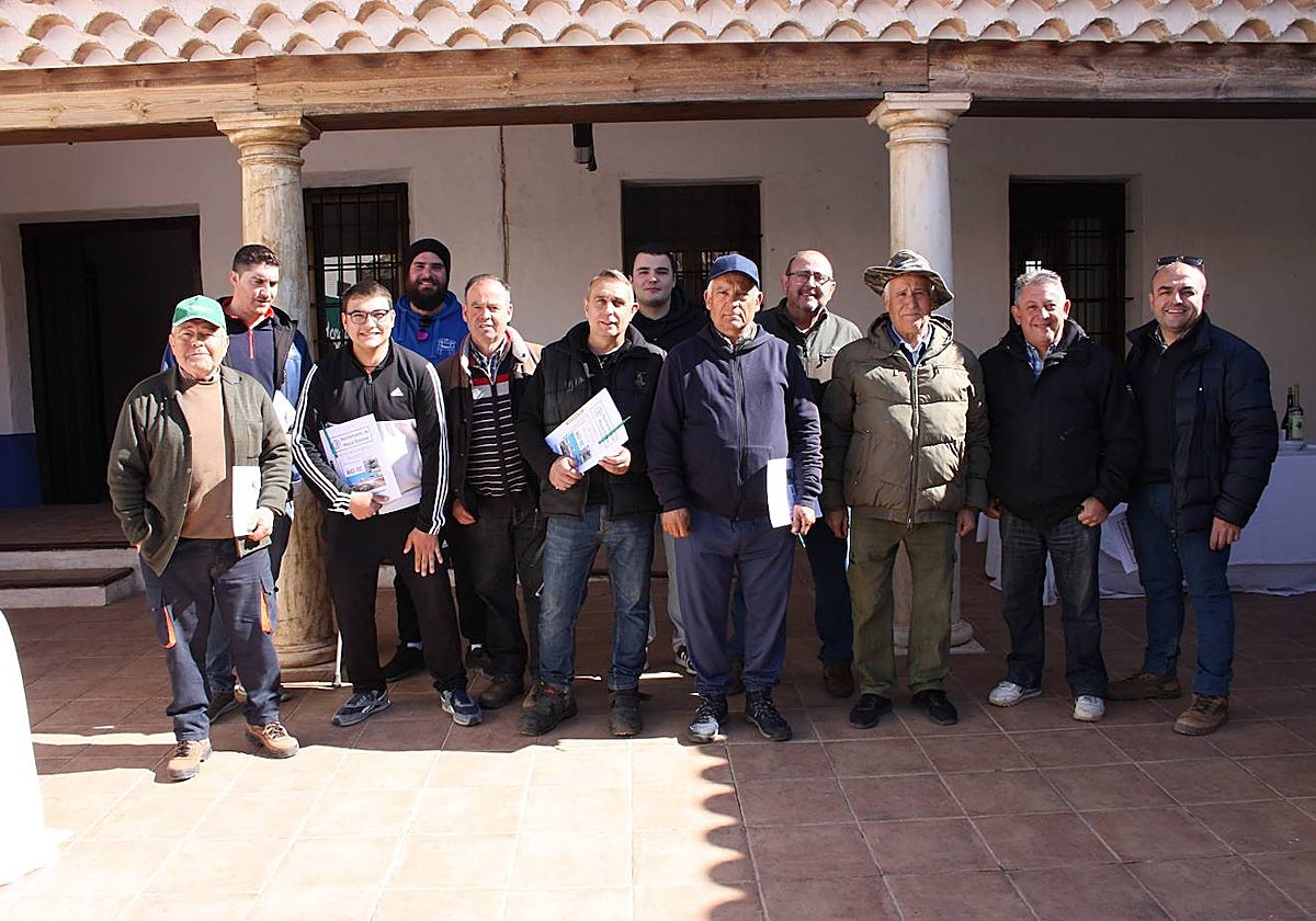Participantes del concurso de Poda de Viñedo en Vaso