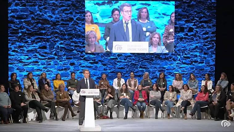 Feijóo cree que el Gobierno tendrá "el peor 8 de marzo que pueda imaginar"