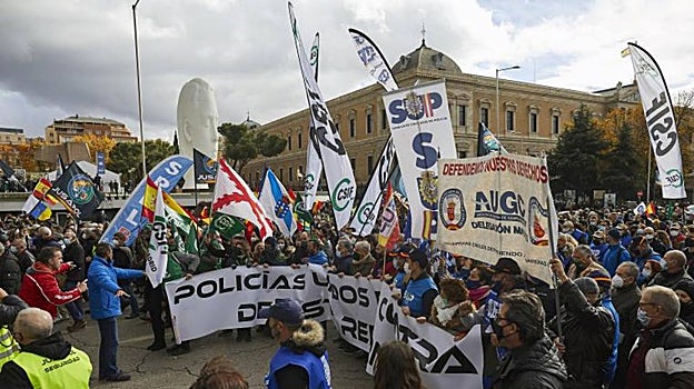 Manifestación del sañábado pasado en Madrid
