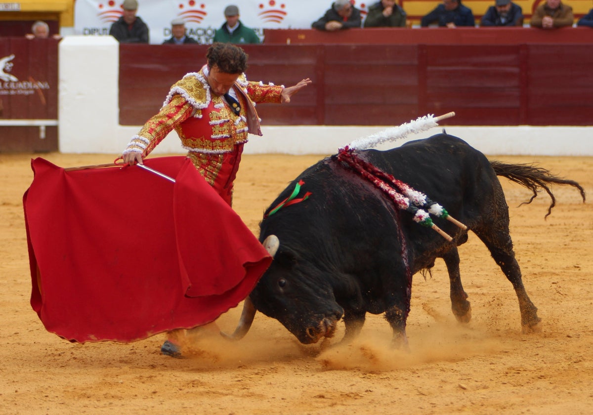 Antonio Ferrera, durante una corrida reciente