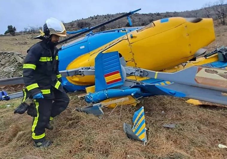 El piloto drogado del helicóptero de la DGT, al ser sorprendido huyendo: «Me voy a mi casa»