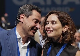 Ayuso contará con Juanma Moreno para actos electorales en feudos socialistas del sur de la Comunidad de Madrid