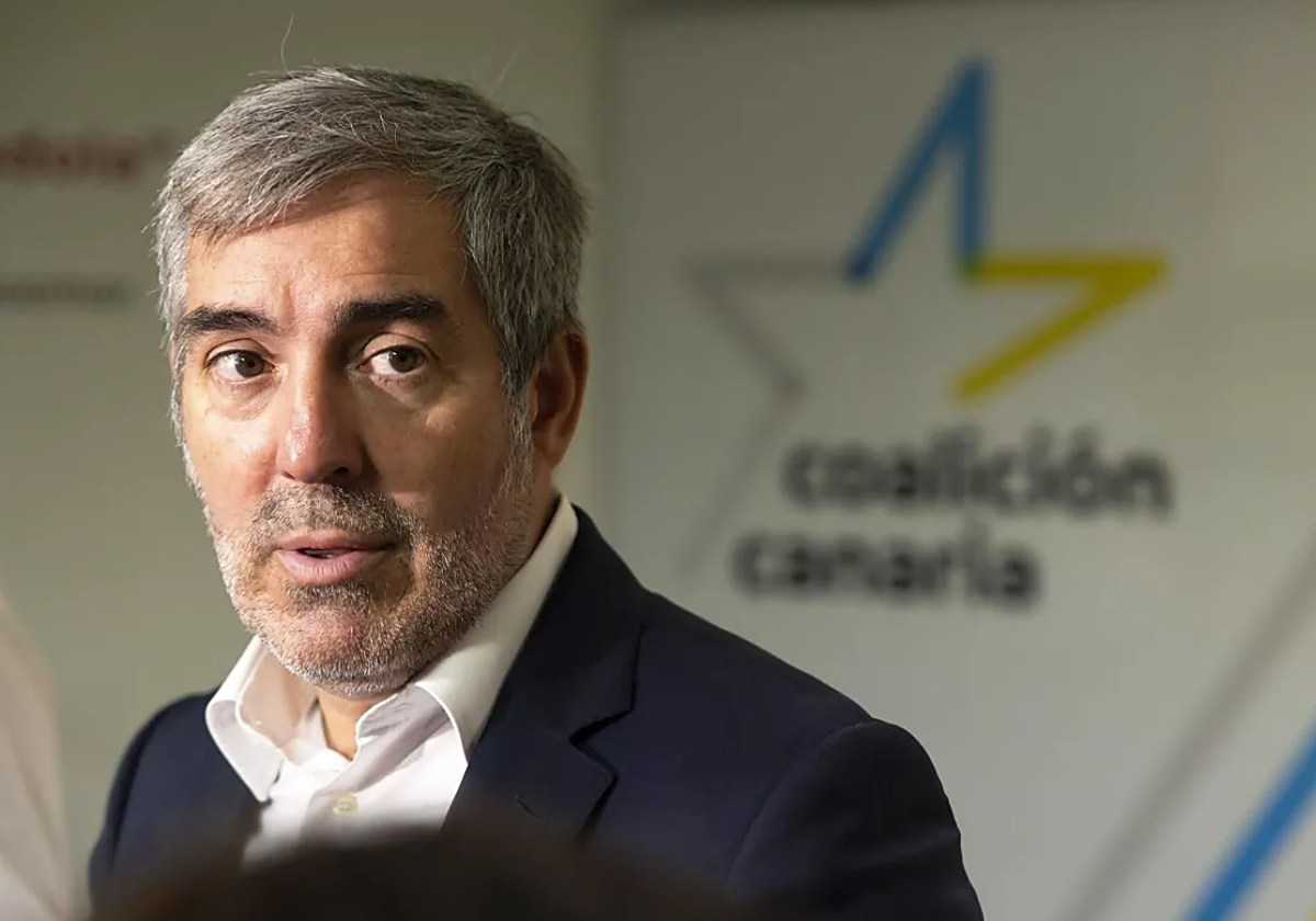 El secretario general de Coalición Canaria y senador por la Comunidad Autónoma, Fernando Clavijo