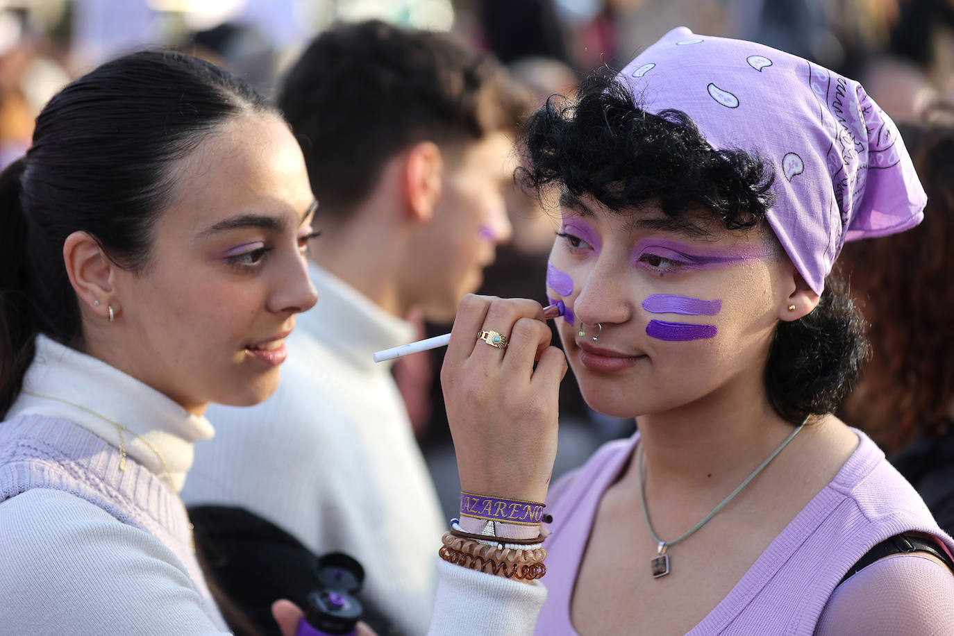 La reivindicativa manifestación del 8-M en Córdoba, en imágenes