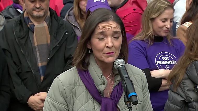 Reyes Maroto pide impulsar la agenda feminista