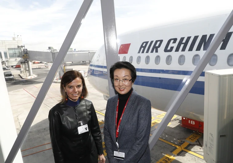 China multiplica las rutas a Madrid con 3.000 viajeros al mes