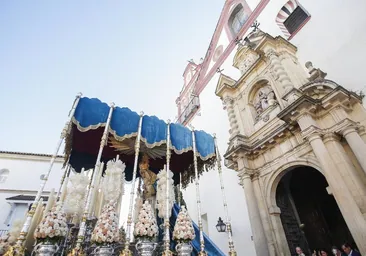 La Santa Faz de Córdoba utilizará un nuevo sistema de elevación del palio en las salidas de la Virgen