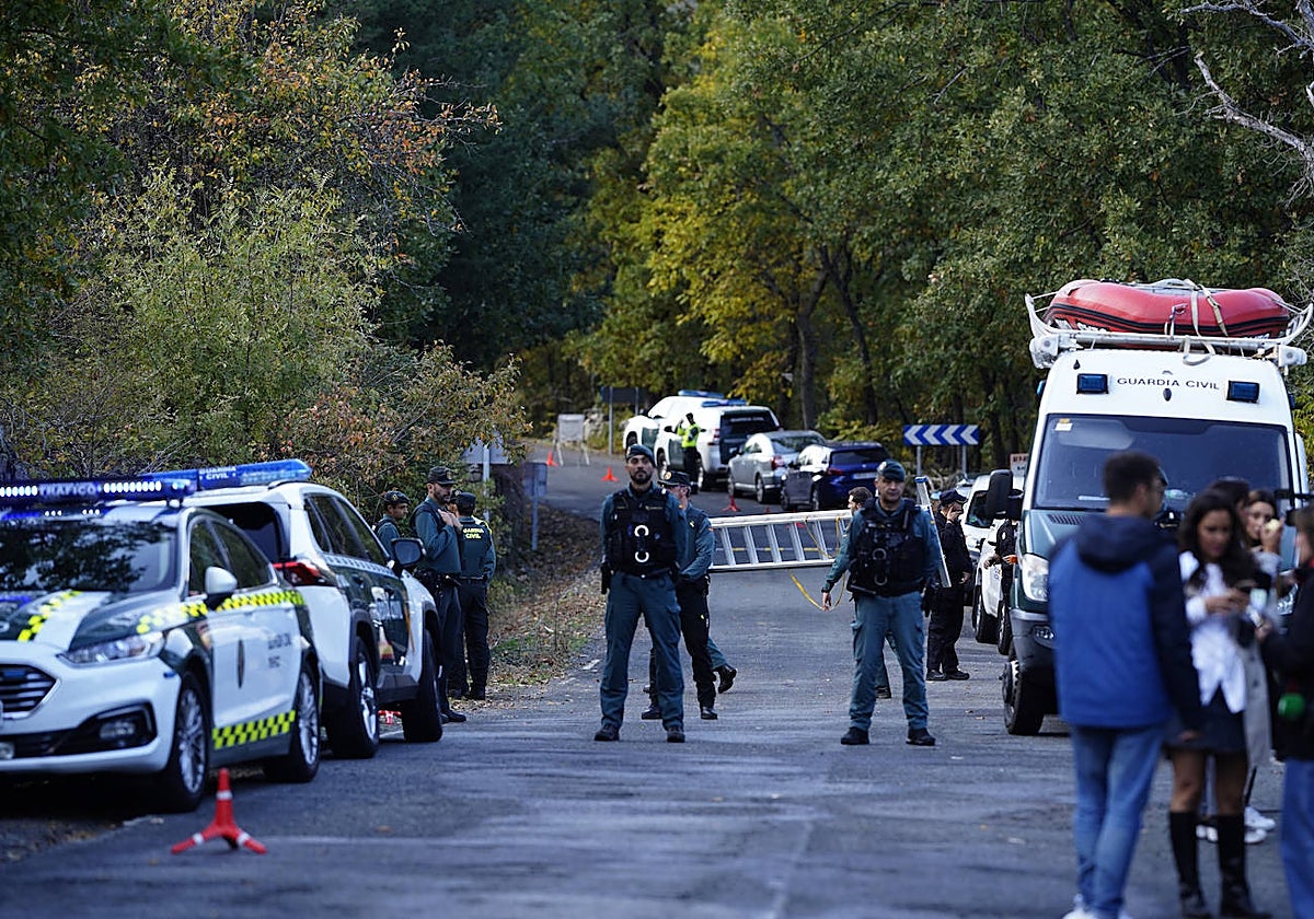 Llegada del presunto asesino a la finca familiar