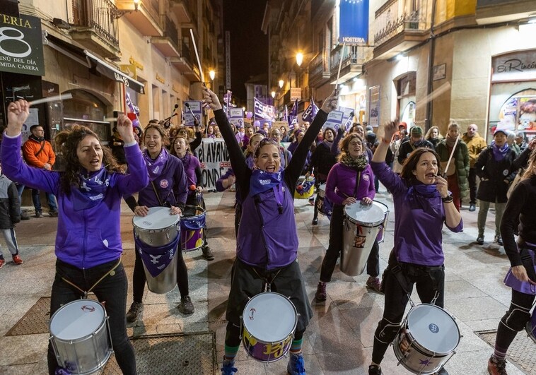 8-M en Castilla y León:  las manifestaciones del Día de la Mujer, en imágenes