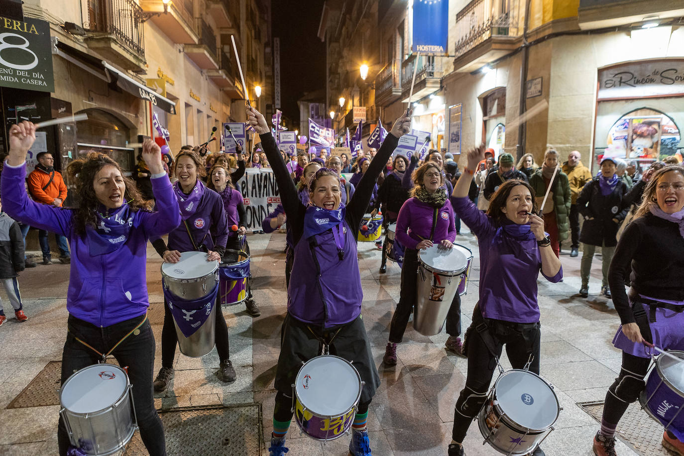8-M en Castilla y León: las manifestaciones del Día de la Mujer, en imágenes