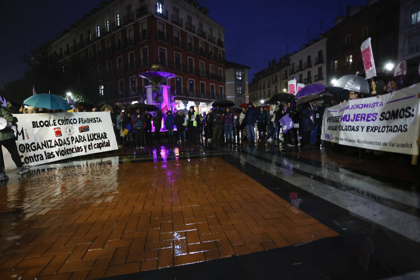 8-M en Castilla y León: las manifestaciones del Día de la Mujer, en imágenes
