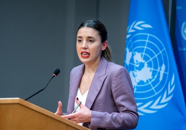 Irene Montero huye hacia adelante: niega en la ONU la división en el feminismo y defiende que hay una «agenda común»