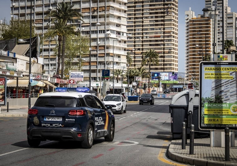 Una persecución de película en Benidorm deja a cinco policías heridos y a un alemán detenido