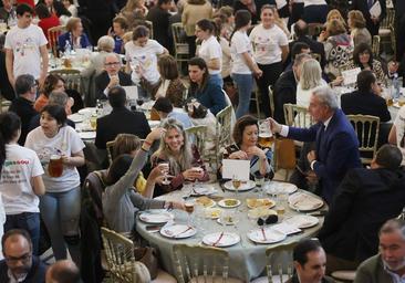 El almuerzo solidario de la Fundación Bangassou, en imágenes