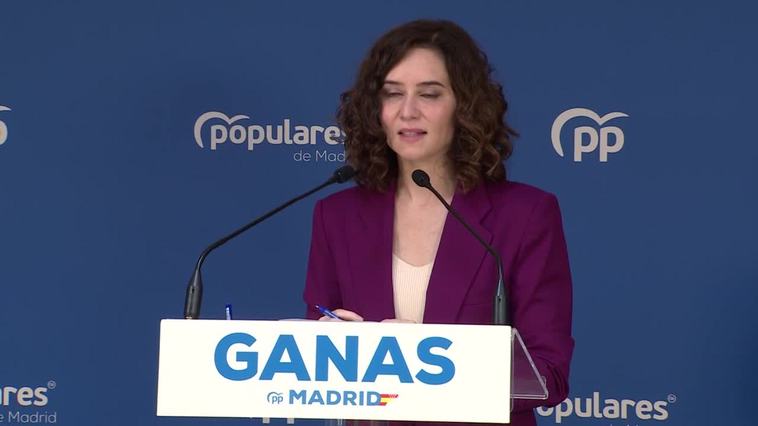 Ayuso augura que Escudero tendrá un "gran futuro político"