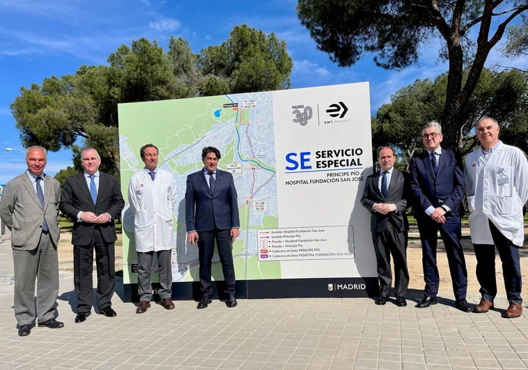 Madrid estrena una nueva línea de bus que conecta el intercambiador de Príncipe Pío con el Hospital Fundación San José