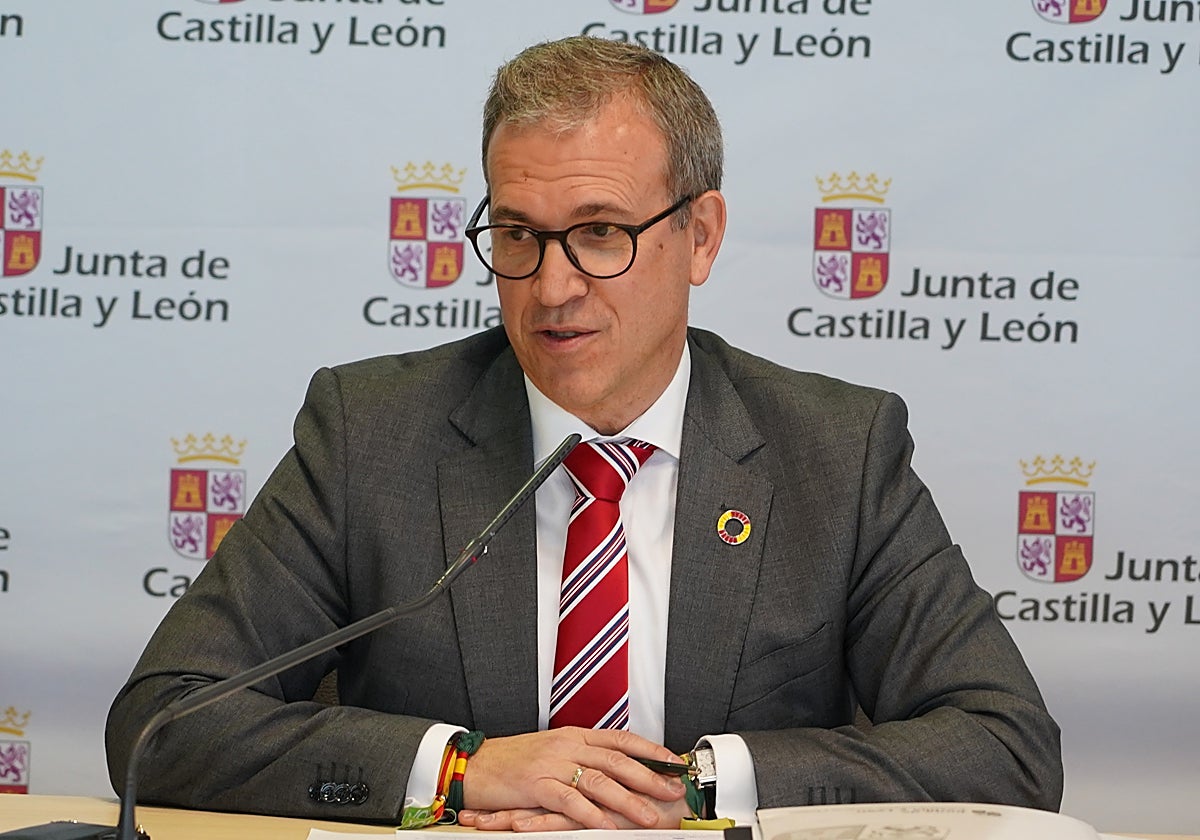 El consejero de Industria, Comercio y Empleo, Mariano Veganzones, en una imagen de archivo