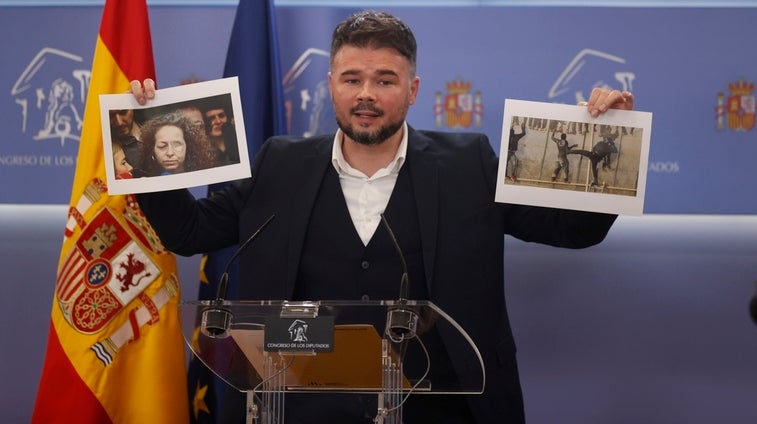 Gabriel Rufián: «Las preguntas no deberían ir hacia nosotros»