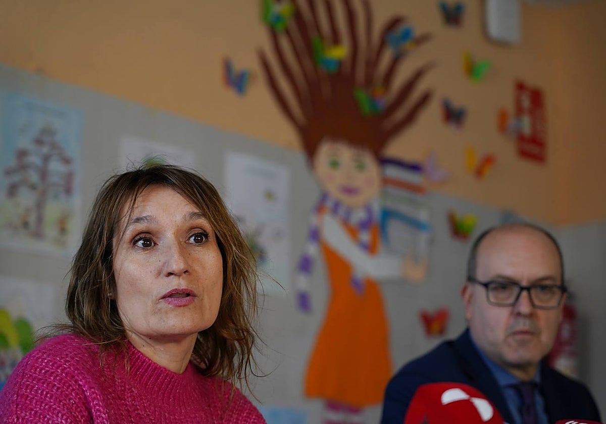 La consejera Rocío Lucas, durante la rueda de prensa