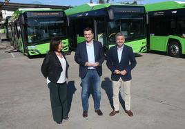 Aucorsa suma tres nuevos autobuses de gas comprimido a su flota en Córdoba