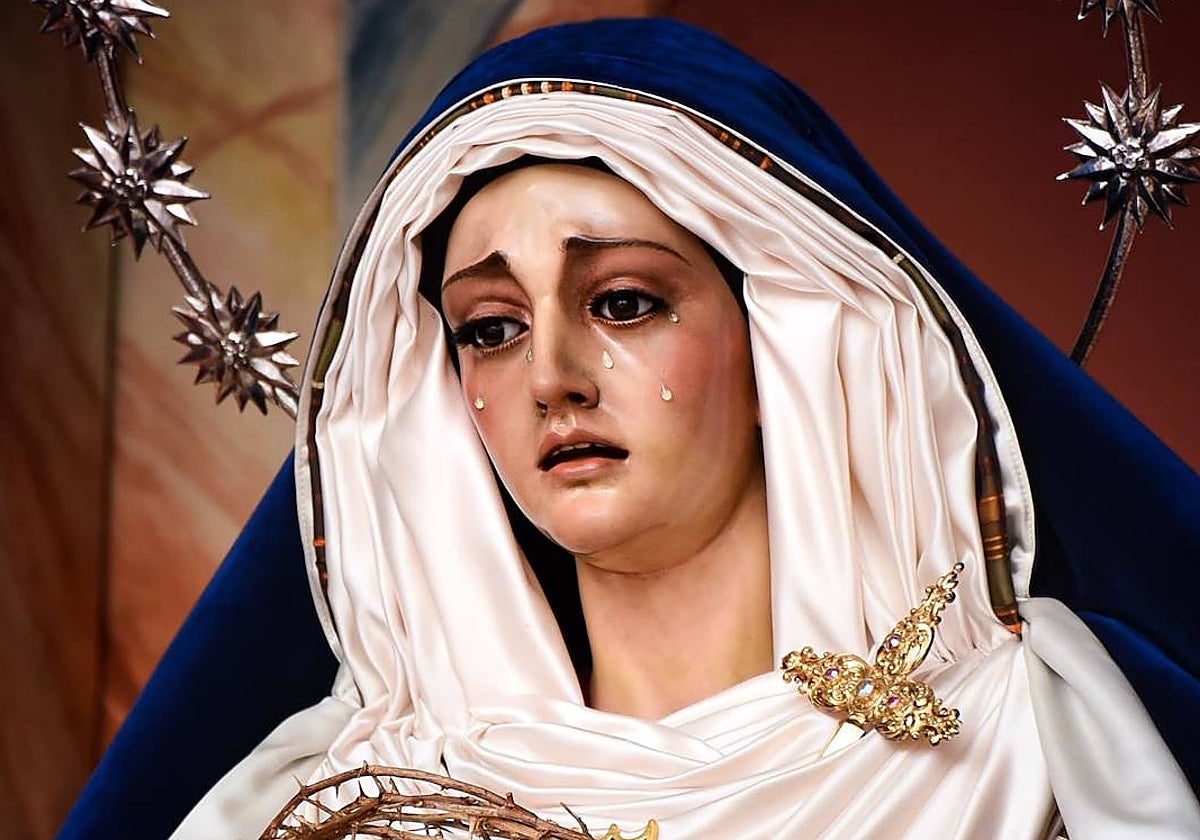 Santa María de la Merced, vestida de hebrea en Cuaresma