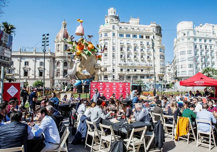Amstel impulsa el 16 de marzo como día oficial de 'l'Esmorzà' durante las Fallas de Valencia