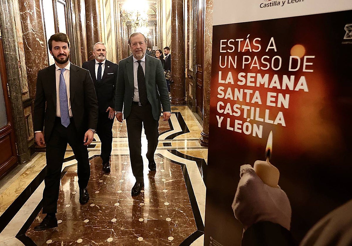 Gallardo presenta en Madrid los atractivos de la Semana Santa de Castilla y León