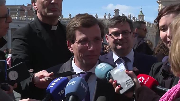 Almeida tras el encuentro con el Papa: "Es uno de los momentos más emocionantes que voy a tener"