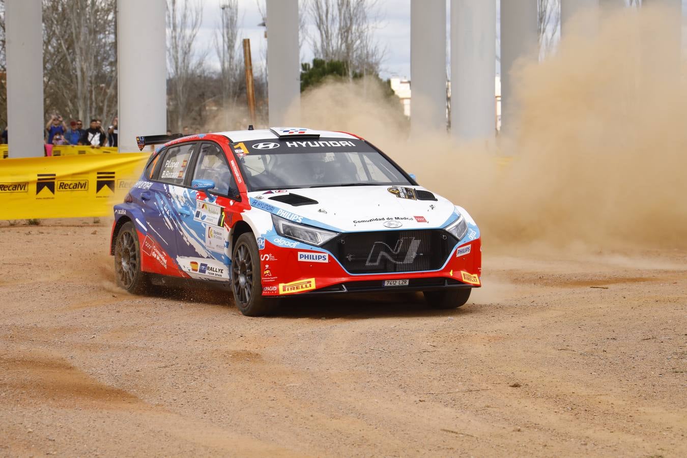 Las mejores imágenes del tramo urbano del Rallye Sierra Morena 2023