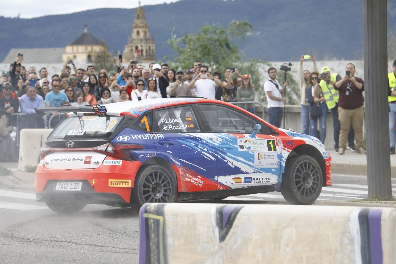 Las mejores imágenes del tramo urbano del Rallye Sierra Morena 2023