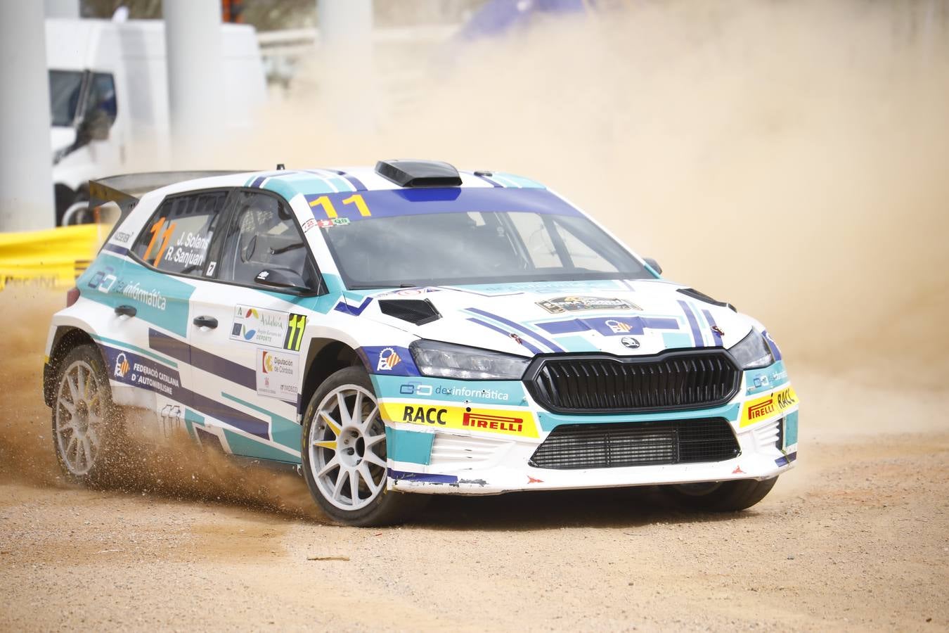 Las mejores imágenes del tramo urbano del Rallye Sierra Morena 2023