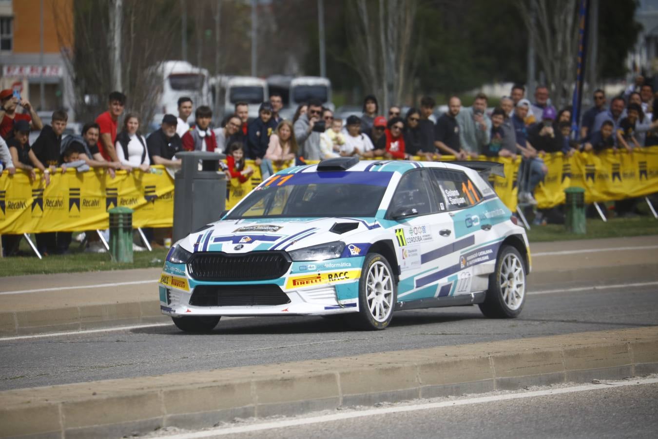 Las mejores imágenes del tramo urbano del Rallye Sierra Morena 2023