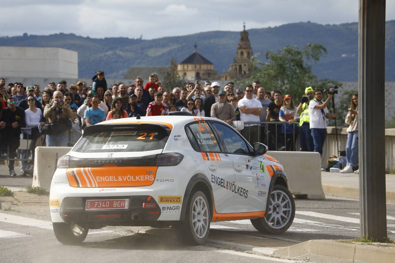 Las mejores imágenes del tramo urbano del Rallye Sierra Morena 2023
