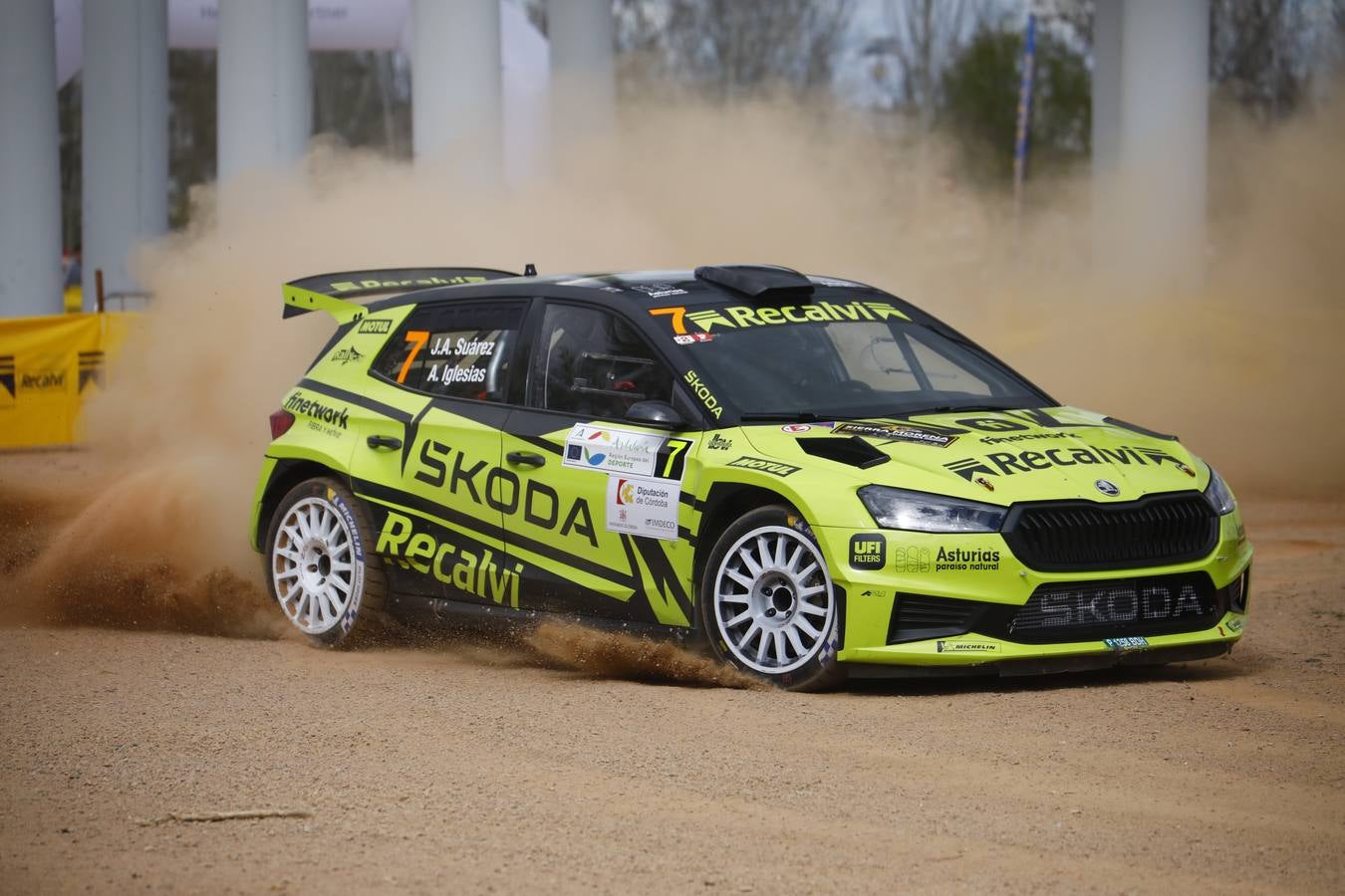 Las mejores imágenes del tramo urbano del Rallye Sierra Morena 2023