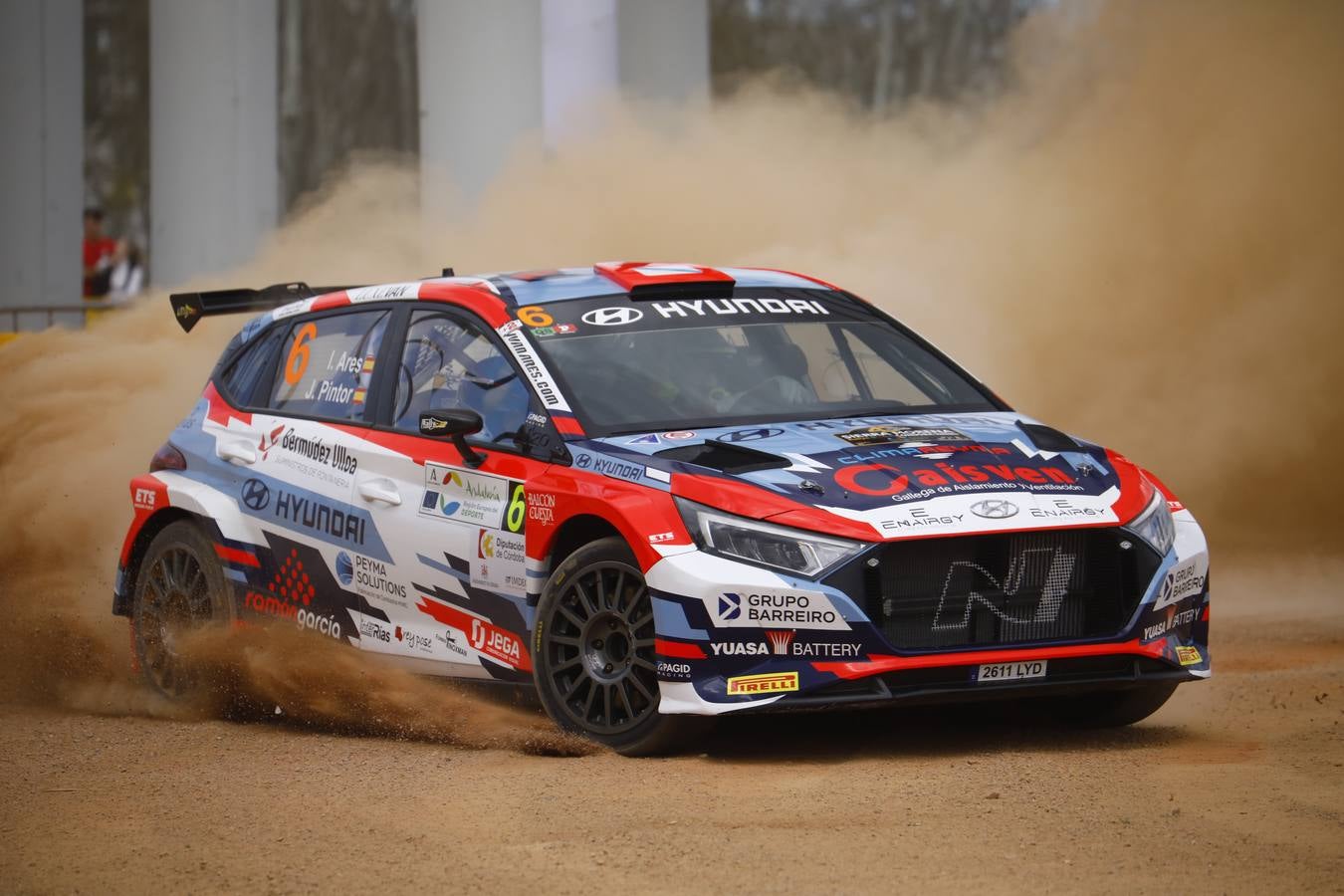 Las mejores imágenes del tramo urbano del Rallye Sierra Morena 2023