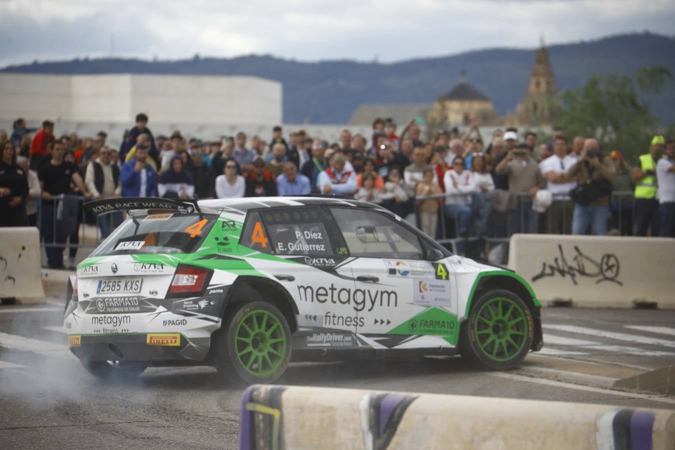 Las mejores imágenes del tramo urbano del Rallye Sierra Morena 2023